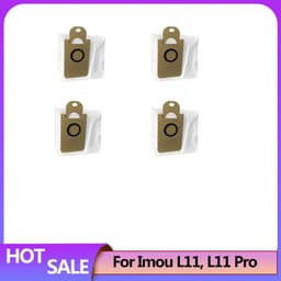 image-Dust Bag Kit Accessories For Imou L11 L11 Pro Robot Vacuum Cleaner Spare Part Main Spin Edge Side Brush Hepa Filter Mop Rag