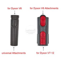 image-Replacement Brushes Nozzle for Dyson V11 V12 V15 V10 V8 V7 Accessories Tool Kit Vacuum Cleaner Spare Parts Long Nozzle Brush