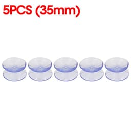 image-5/20PCS Double Sided Plastic Suction Cup Vacuum Non-slip Clear Sucker Pad for Glass Car Window Table Top Spacer DIY Soap Holder