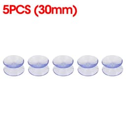 image-5/20PCS Double Sided Plastic Suction Cup Vacuum Non-slip Clear Sucker Pad for Glass Car Window Table Top Spacer DIY Soap Holder