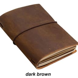 image-Vintage Refill Journals Diary leather midori notepad planner stationery nootbook note books notebook daily paper school supplies