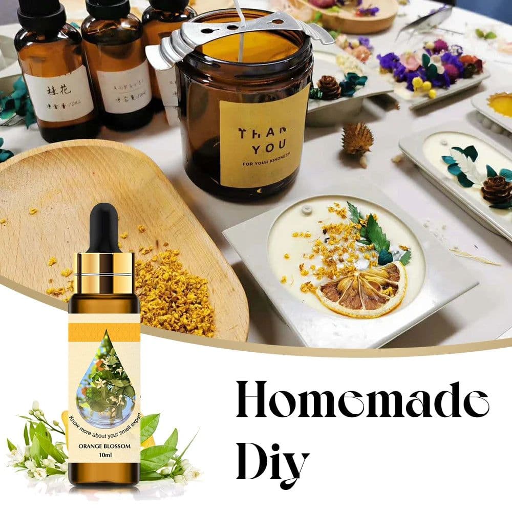 image-10ml Pure Fruit Flower Aroma Fragrance Essential Oil for Candle Soap Making Strawberry Mango Passion Musk Coconut with Dropper
