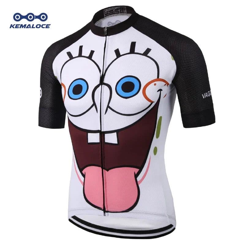 image-KEMALOCE Cycling Jersey 2022 Road Men Quick Dry Bicycle China Summer Anti-Uv MTB Dry Racing White Fit Blank XS-5XL Bike T Shirt