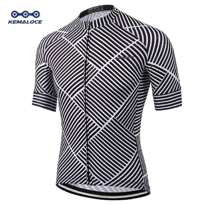 image-KEMALOCE Cycling Jersey 2022 Road Men Quick Dry Bicycle China Summer Anti-Uv MTB Dry Racing White Fit Blank XS-5XL Bike T Shirt