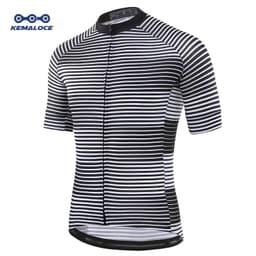 image-KEMALOCE Cycling Jersey 2022 Road Men Quick Dry Bicycle China Summer Anti-Uv MTB Dry Racing White Fit Blank XS-5XL Bike T Shirt