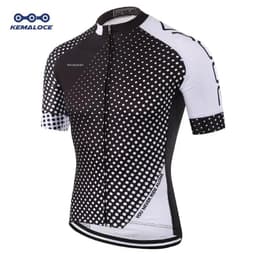 image-KEMALOCE Cycling Jersey 2022 Road Men Quick Dry Bicycle China Summer Anti-Uv MTB Dry Racing White Fit Blank XS-5XL Bike T Shirt