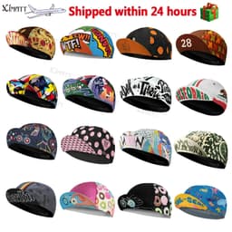 image-XIMATT Classic Retro Red Blue Green Polyester Cycling Caps Summer Sports Quick Dry Bicycle Hat Men And Women Wear Breathable