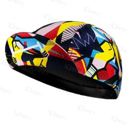 image-XIMATT Classic Retro Red Blue Green Polyester Cycling Caps Summer Sports Quick Dry Bicycle Hat Men And Women Wear Breathable