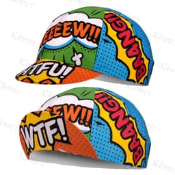 image-XIMATT Classic Retro Red Blue Green Polyester Cycling Caps Summer Sports Quick Dry Bicycle Hat Men And Women Wear Breathable