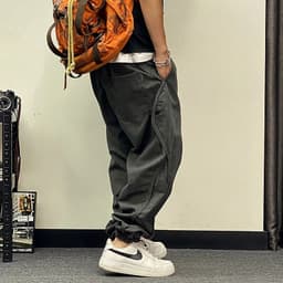 image-Plus Size Japanese Streetwear Oversize Cargo Pants Men Clothing Harajuku Casual Joggers Korean Hip Hop Baggy Trousers Male