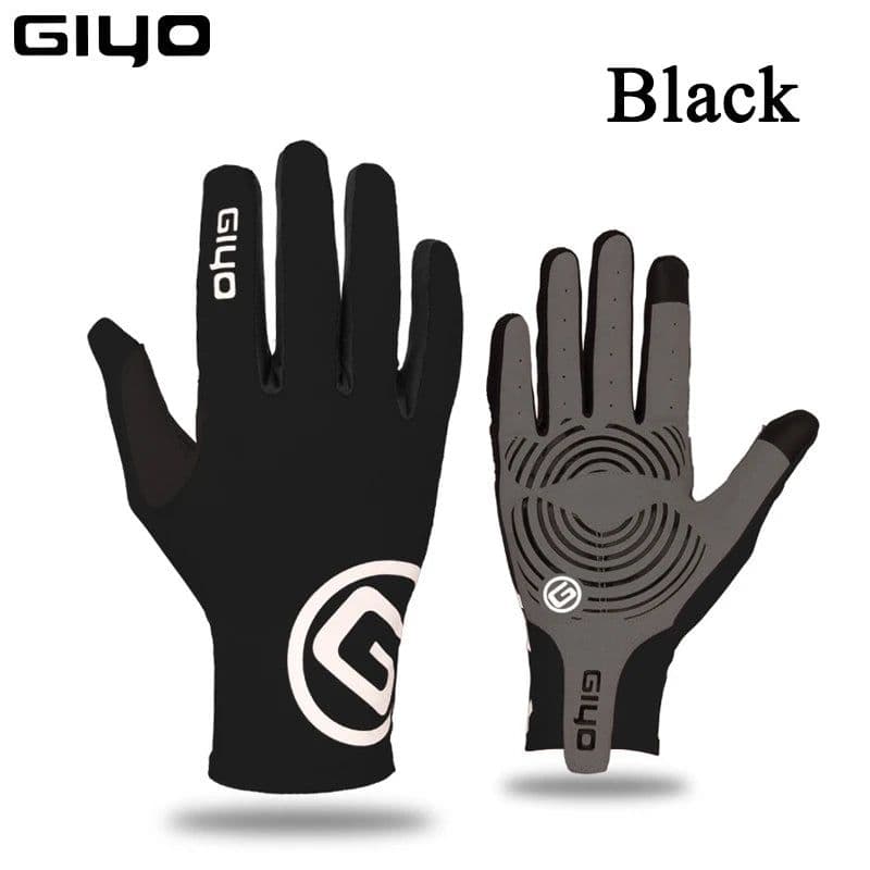image-GIYO Touch Screen Full Half Fingers Gel Breathable Sports Cycling Gloves MTB Road Bike Riding Racing Women Men Bicycle Gloves