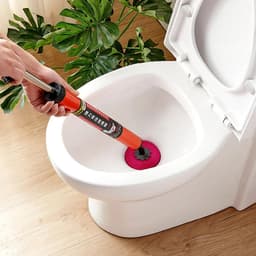 image-High Pressure Toilet Plunger Manual Air Drain Pipe Plunger Unblock One Shot Sewer Dredging Pipe Opener Drains Cleaning Tools