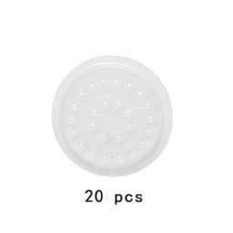 image-20/100pcs Disposable Plastic Flower Holder Sticker Glue Adhesive Pallet Grafted lashes tool For Eyelash Extension Makeup Tools