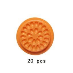 image-20/100pcs Disposable Plastic Flower Holder Sticker Glue Adhesive Pallet Grafted lashes tool For Eyelash Extension Makeup Tools