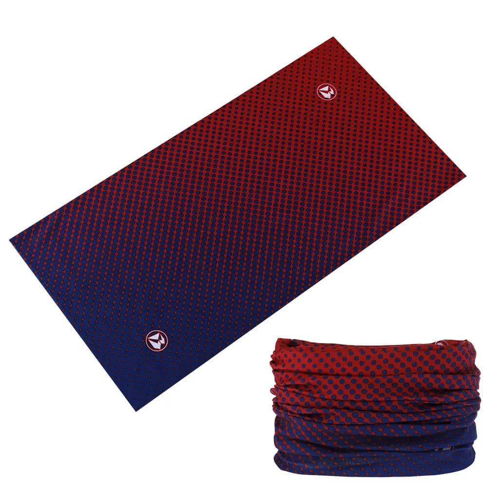 image-2024 New Design Gradient Color Turban For Woman Man UV Protection Bandana Sports Mask Balaclava Cycling Scarf Neck Gaiter