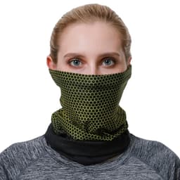 image-2024 New Design Gradient Color Turban For Woman Man UV Protection Bandana Sports Mask Balaclava Cycling Scarf Neck Gaiter