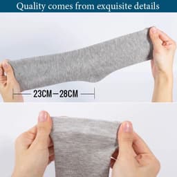 image-HSS 2023 Men's Cotton Socks New styles 10 Pairs / Lot Black Business Men Socks Breathable Spring Summer for Male US size(6.5-12)