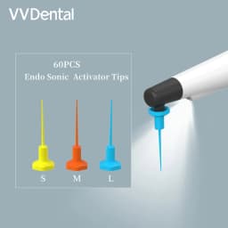 image-60 PCS/Set Dental Sonic Irrigator Tips Endo Sonic Activator Tips For Root Canal Dental Endodontics Instrument