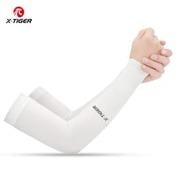 image-X-TIGER Cycling Arm Sleeves Ice Fabric Anti-UV Sunscreen Running Cycling Sleeve Outdoor Sport Cycling Arm Warmers Men Women