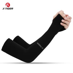 image-X-TIGER Cycling Arm Sleeves Ice Fabric Anti-UV Sunscreen Running Cycling Sleeve Outdoor Sport Cycling Arm Warmers Men Women