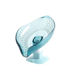 image-Leaf Shape Soap Box Drain Soap Holder Box Bathroom Accessories Toilet Laundry Soap Box Bathroom Supplies Bathroom Tray Gadgets