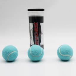 image-tennis training ball 3pcs sky blue tennis practice ball Colorful padel balls Professtiona Trainingl Tennis No pressure ball