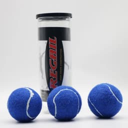 image-tennis training ball 3pcs sky blue tennis practice ball Colorful padel balls Professtiona Trainingl Tennis No pressure ball