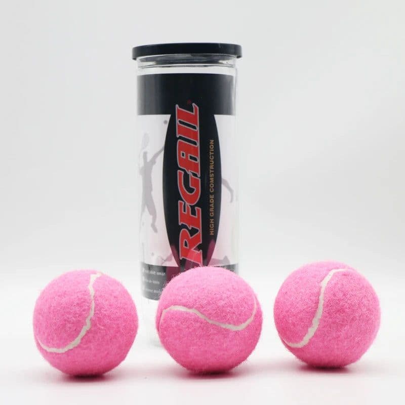 image-tennis training ball 3pcs sky blue tennis practice ball Colorful padel balls Professtiona Trainingl Tennis No pressure ball