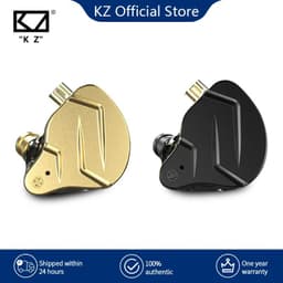 image-KZ ZSN Pro X Metal Earphones 1BA+1DD Hybrid Technology HIFI Bass Earbuds In Ear Monitor Headphone Sport Noise Cancelling Headset