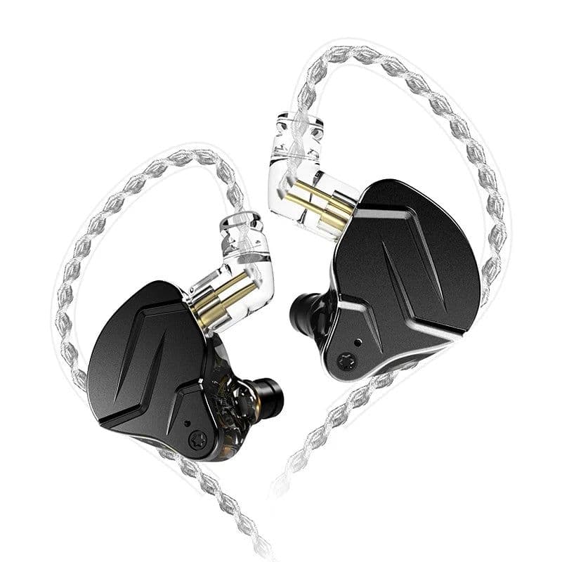 image-KZ ZSN Pro X Metal Earphones 1BA+1DD Hybrid Technology HIFI Bass Earbuds In Ear Monitor Headphone Sport Noise Cancelling Headset