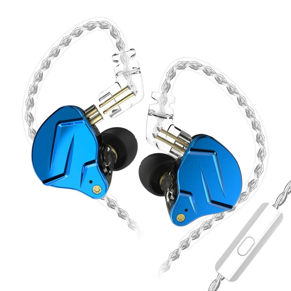 image-KZ ZSN Pro X Metal Earphones 1BA+1DD Hybrid Technology HIFI Bass Earbuds In Ear Monitor Headphone Sport Noise Cancelling Headset