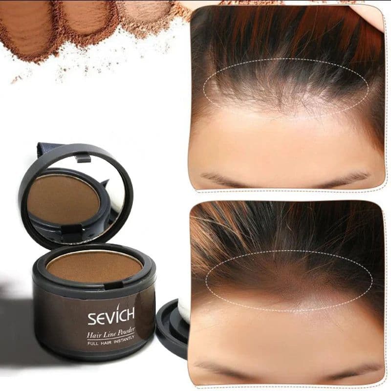 image-Sevich Hair Fluffy Powder Instantly Black Blonde Root Cover Up Hair Concealer Coverag Paint Repair Fill In Shadow Thinning