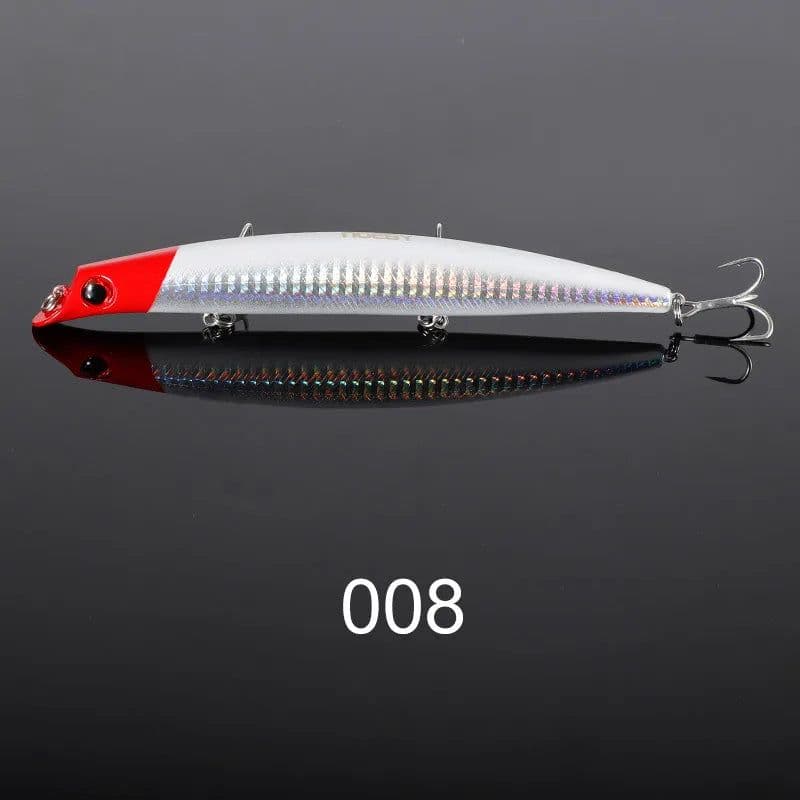image-Noeby Sasuke Lipless Fishing Lures 120mm16g 150mm24g Floating Minnow Artificial Hard Baits for Pike Bass Saltwater Fishing Lure