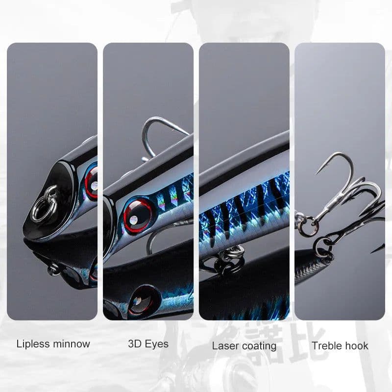 image-Noeby Sasuke Lipless Fishing Lures 120mm16g 150mm24g Floating Minnow Artificial Hard Baits for Pike Bass Saltwater Fishing Lure