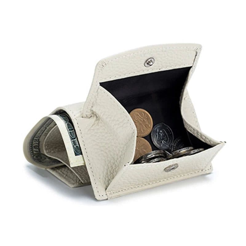 image-New Women Genuine Leather Purses Female Small Cowhide Wallets Lady Coin Bag Card Holder Large Capacity Money Bag Portable Clutch