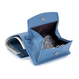 image-New Women Genuine Leather Purses Female Small Cowhide Wallets Lady Coin Bag Card Holder Large Capacity Money Bag Portable Clutch