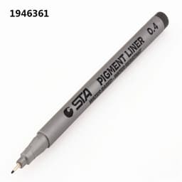 image-Waterproof STA Art Markers brush pen office student School Painting Line Drawing Black fine sketch Pens art supplies