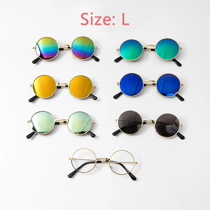 image-For Dogs Cats Pet Accessories Glasses Sunglasses Harness Accessory Puppy Products Decorations Lenses Gadgets Goods For Animals