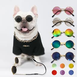 image-For Dogs Cats Pet Accessories Glasses Sunglasses Harness Accessory Puppy Products Decorations Lenses Gadgets Goods For Animals