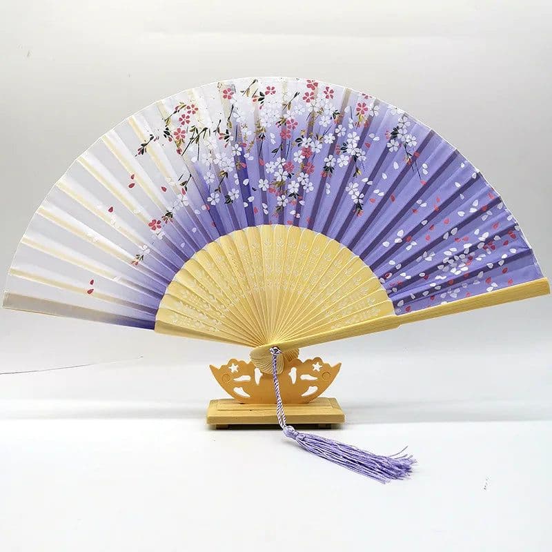 image-Bamboo Fold Hand Fans Wedding Chinese Japanese Fan Children China Antique Folding Fan Gift eventail a main Vintage bambu waaiers