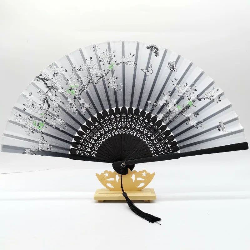 image-Bamboo Fold Hand Fans Wedding Chinese Japanese Fan Children China Antique Folding Fan Gift eventail a main Vintage bambu waaiers