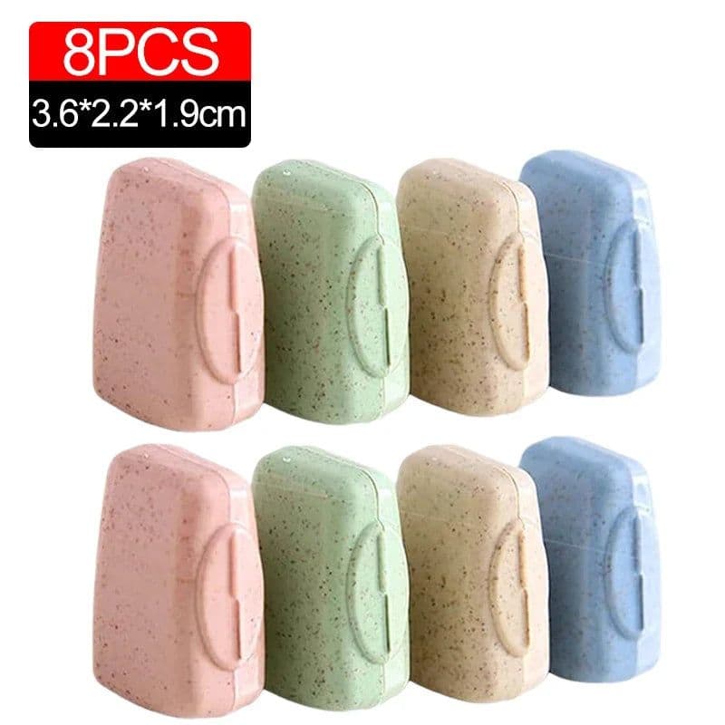 image-4/20Pcs Toothbrush Head Cover Caps Portable Tooth Brush Holder Protector Case for Travel Outdoor Camping Bathroom Organizer