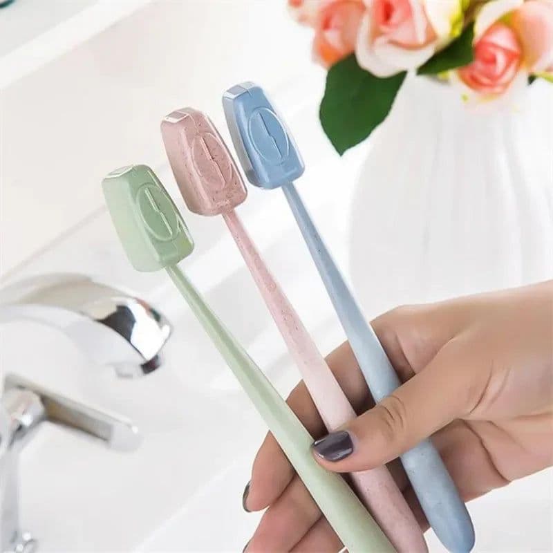 image-4/20Pcs Toothbrush Head Cover Caps Portable Tooth Brush Holder Protector Case for Travel Outdoor Camping Bathroom Organizer
