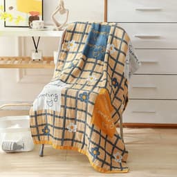 image-Nordic 22 Style New Bohemian Floral Printing Adult Soft Absorbent Cotton Gauze Beach Bath Towel Bathroom Accessories 80×160CM