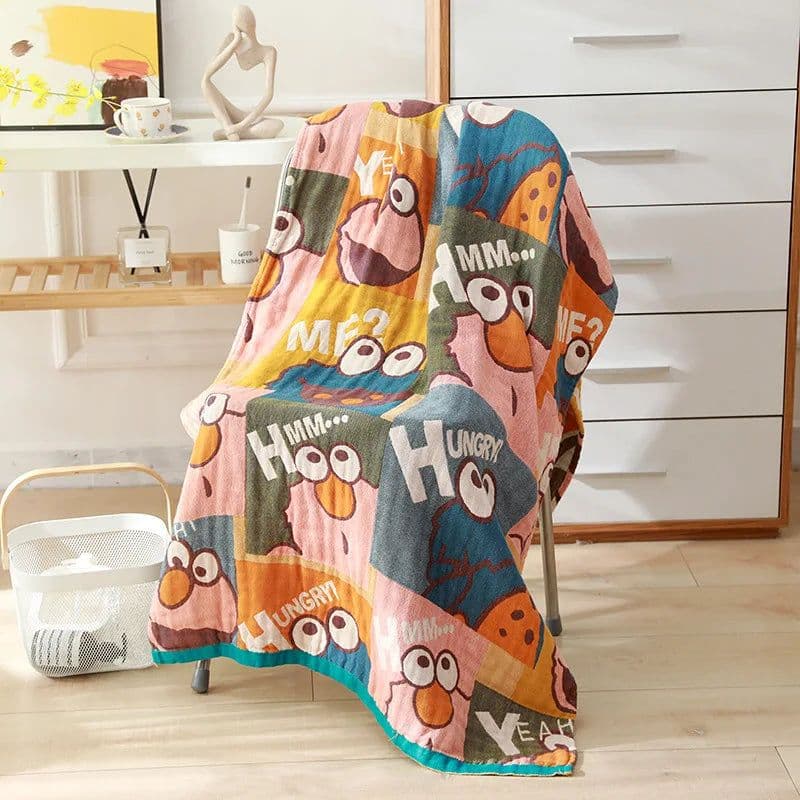 image-Nordic 22 Style New Bohemian Floral Printing Adult Soft Absorbent Cotton Gauze Beach Bath Towel Bathroom Accessories 80×160CM