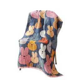 image-Nordic 22 Style New Bohemian Floral Printing Adult Soft Absorbent Cotton Gauze Beach Bath Towel Bathroom Accessories 80×160CM