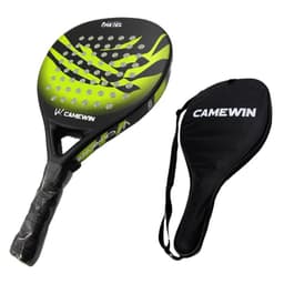 image-2022 Camewin Padel Racket Adult Professional Full Carbon Beach Tennis Men Paddle Racket Soft EVA Face Tennis Raqueta With Bag