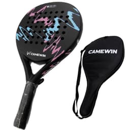 image-2022 Camewin Padel Racket Adult Professional Full Carbon Beach Tennis Men Paddle Racket Soft EVA Face Tennis Raqueta With Bag