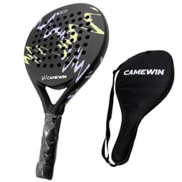 image-2022 Camewin Padel Racket Adult Professional Full Carbon Beach Tennis Men Paddle Racket Soft EVA Face Tennis Raqueta With Bag