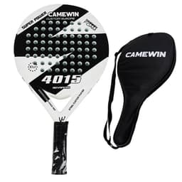 image-2022 Camewin Padel Racket Adult Professional Full Carbon Beach Tennis Men Paddle Racket Soft EVA Face Tennis Raqueta With Bag